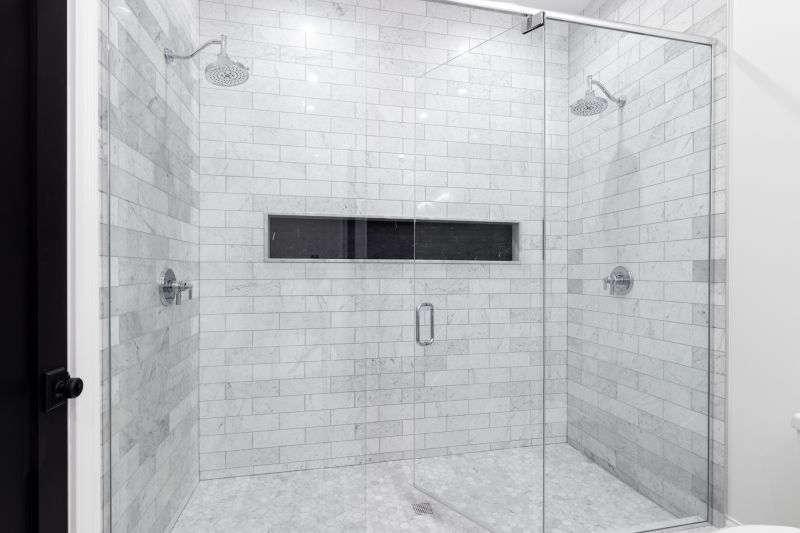 Glass Panel Shower Design